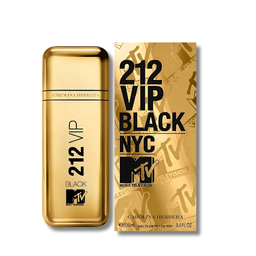 Carolina Herrera 212 Vip Mtv Black Edp-Laksmi Parfumerie