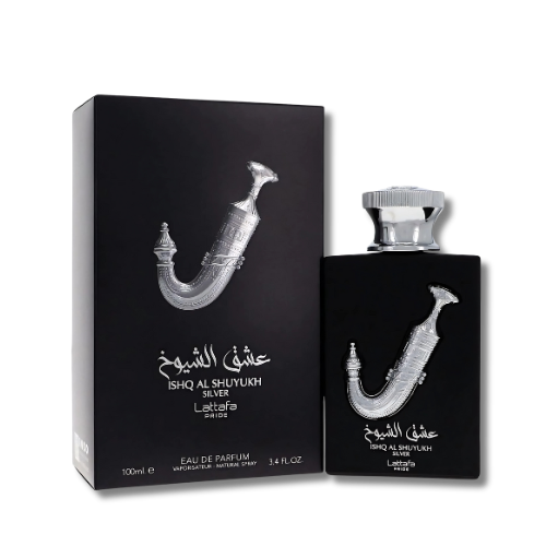 Lattafa Pride Ishq Al Shuyukh Silver Edp -Laksmi Parfumerie